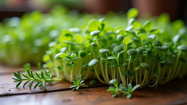 Les variétés de micropousses qui surprennent vos papilles